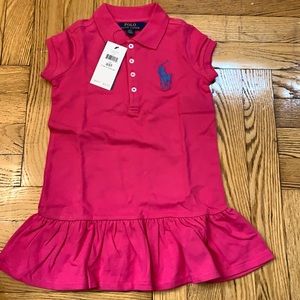 Polo Ralph Lauren pink polo dress3/3t